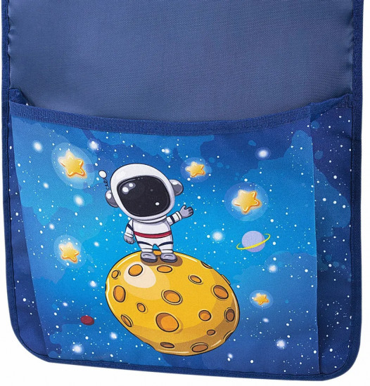Кармашки-органайзер в шкафчик для детского сада «Space dude»