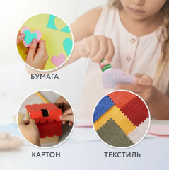 Набор клей-карандашей «Зверята» - Фото 9