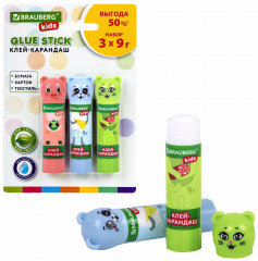 Набор клей-карандашей «Зверята» - Фото 12