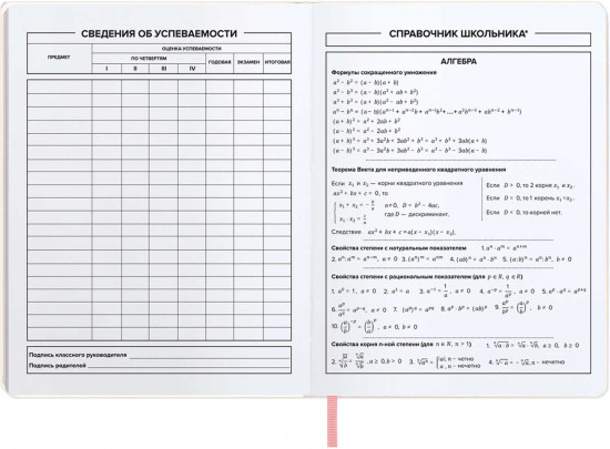 Дневник школьный «Девочка на качелях»