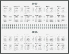 Планинг датированный на 2025 год «Сад магнолий» - Фото 4