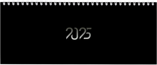 Планинг датированный на 2025 год «Black style»