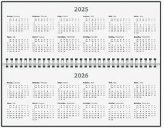 Планинг датированный на 2025 год «Black style» - Фото 4