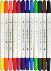 Набор фломастеров двусторонних - Фото 3