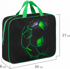 Папка на молнии с ручками «Green ball» - Фото 6