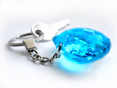 Брелок. Диамантовое сердце «Лиза» - Фото 1