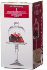 Блюдо сервировочное на ножке с крышкой - Фото 1