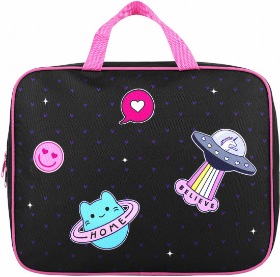 Папка на молнии с ручками «Space sweets»