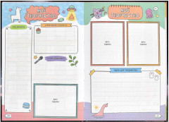 Дневничок для девочек «Девушка с пандой» - Фото 4