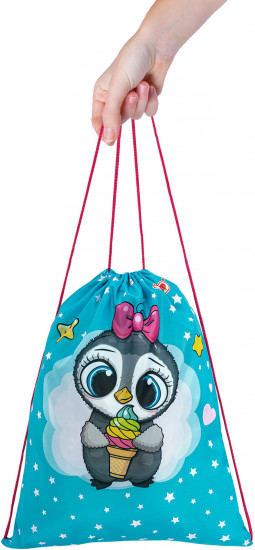 Мешок для обуви «Smart penguin»