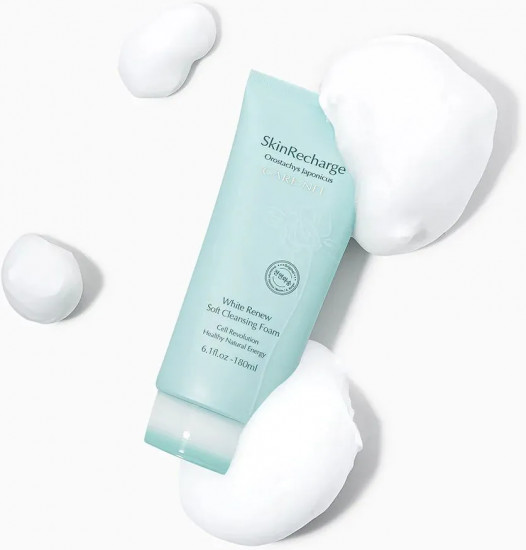 Пенка для умывания гипоаллергенная с экстрактом семян жожоба «White Renew Soft Cleansing Foam»
