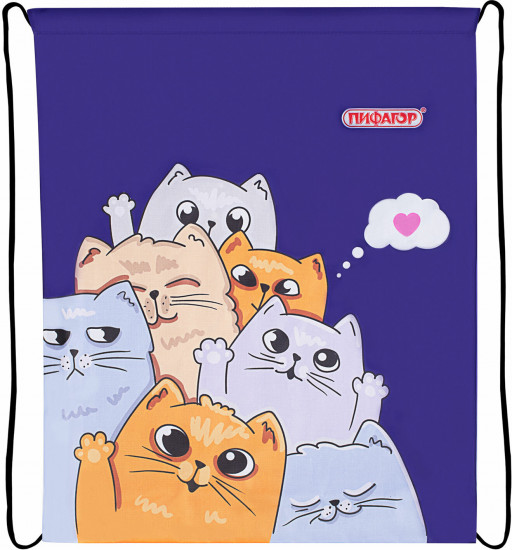 Мешок для обуви «Cats greetings»