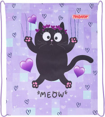 Мешок для обуви «Falling cat» - Фото 1