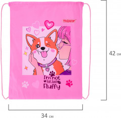 Мешок для обуви «Fluffy akita» - Фото 4