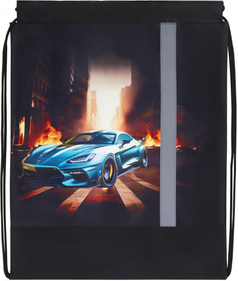 Мешок для обуви «Fire car»