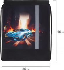 Мешок для обуви «Fire car» - Фото 6