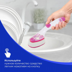 Губка для мытья посуды с резервуаром для моющего средства - Фото 5