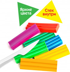 Пластилин классический «Эники-беники» - Фото 6