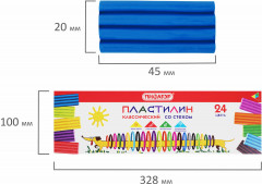 Пластилин классический «Веселая такса» - Фото 9