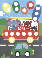 Ясельки. Наклейки-кружочки. Выпуск 4. Грузовик - Фото 4