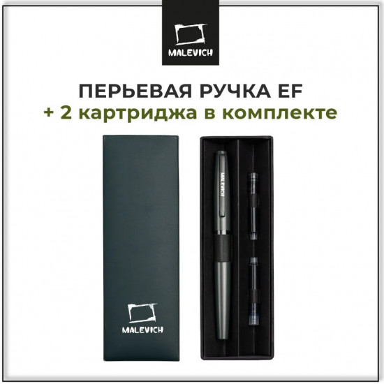 Ручка перьевая с конвертером и картриджами