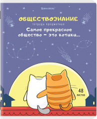 Комплект предметных тетрадей «Кот-энтузиаст» - Фото 14
