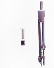 Циркуль металлический (11,5 см) - Фото 1