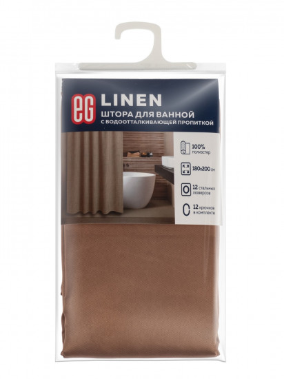 Штора для ванной «Linen»
