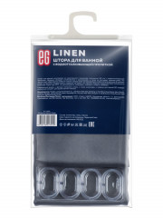 Штора для ванной «Серая» - Фото 1