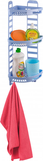 Полка для ванной угловая