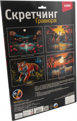 Набор для скретчинга «Саванна. Высокие жирафы» - Фото 3