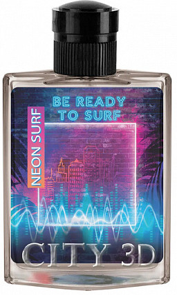 Туалетная вода «City 3D Neon Surf»