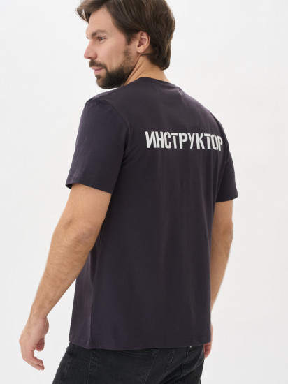 Футболка мужская с принтом «Инструктор»