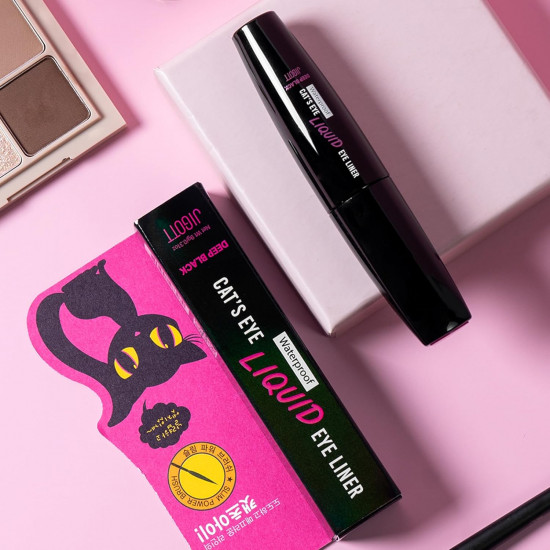 Подводка для глаз «Waterproof Liquid Eyeliner», оттенок Deep Black