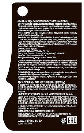 Подводка для глаз «Waterproof Liquid Eyeliner», оттенок Black Brown