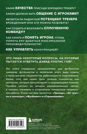 Психология футбола. Искусство мотивации