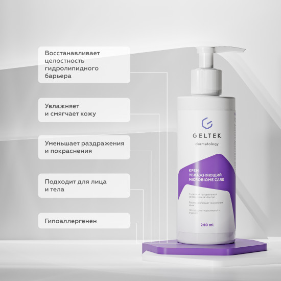 Крем для лица увлажняющий «Microbiome Care»