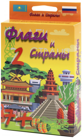 Набор настольных игр «Флаги и страны. 1-2 части»