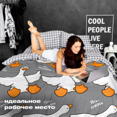 Комплект постельного белья «Гусь-обнимусь» - Фото 4