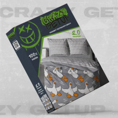 Комплект постельного белья «Гусь-обнимусь» - Фото 8