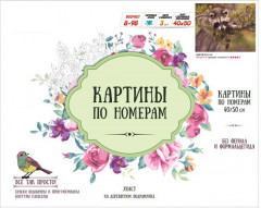 Картина по номерам «Енотик» (40×50 см) - Фото 1