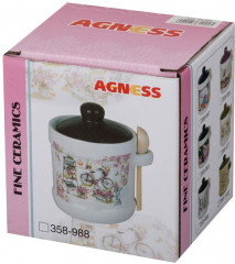 Сахарница с ложкой - Фото 1