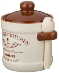 Сахарница с ложкой - Фото 2