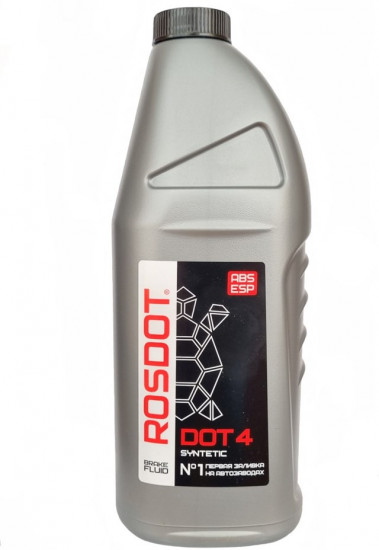 Жидкость тормозная RosDot 4