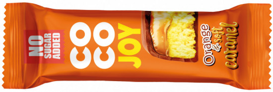 Набор батончиков со вкусом апельсина и карамелью без сахара «Coco Joy»