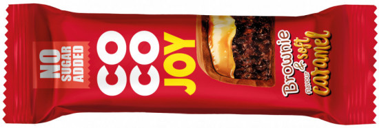 Набор батончиков со вкусом брауни и карамелью без сахара «Coco Joy»