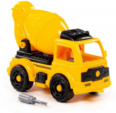 Конструктор-транспорт «Автомобиль-бетоновоз» - Фото 1