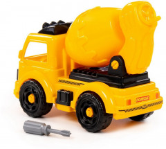 Конструктор-транспорт «Автомобиль-бетоновоз» - Фото 3