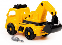 Конструктор-транспорт «Автомобиль-экскаватор» - Фото 3