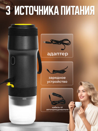 Портативная кофемашина капсульная